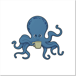 Octopus Coffee Mug Posters and Art